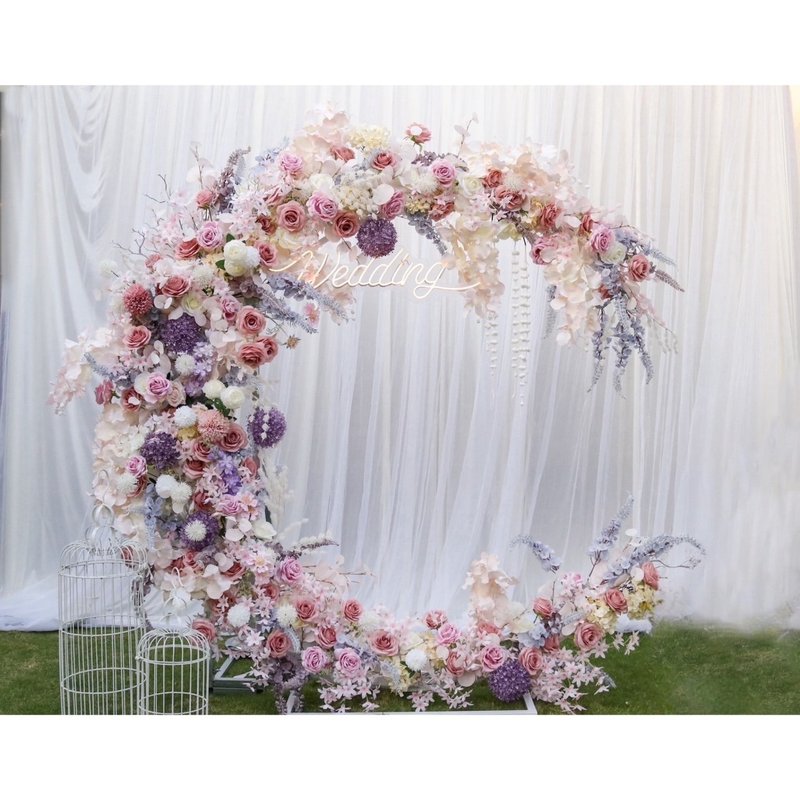 [Meet Eternity] Zimengwanyue Wedding Backboard Wedding Layout Plan - Dried Flowers & Bouquets - Plants & Flowers 