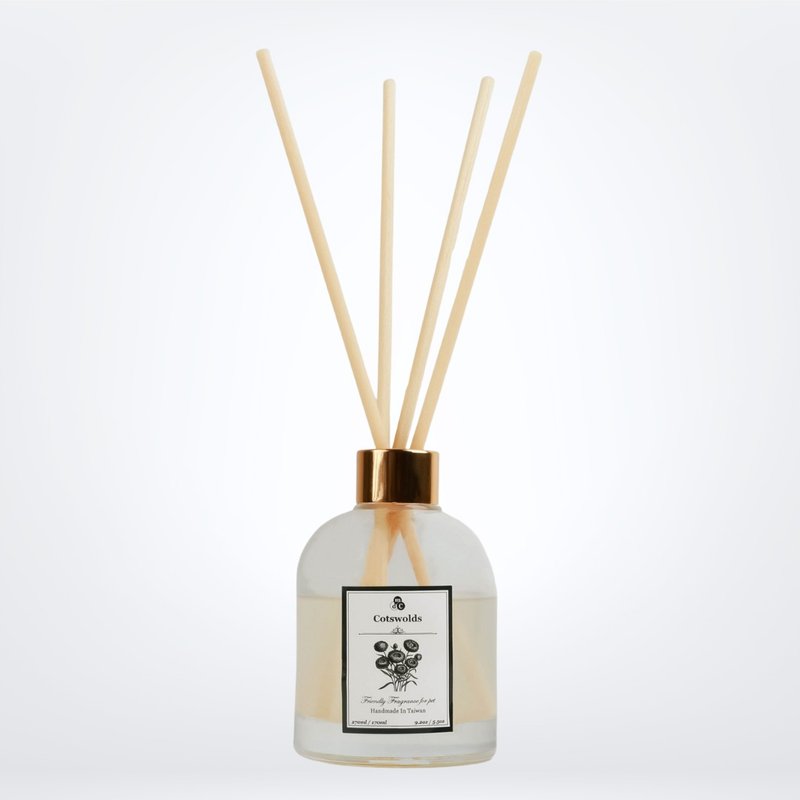 Pet-friendly diffuser-Cotswolds (classic woody floral fragrance) - Fragrances - Glass Multicolor