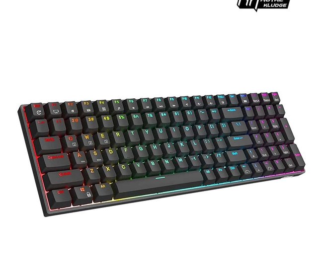 RK】RK100 96% Bluetooth 3モード ワイヤレス メカニカルキーボード 茶