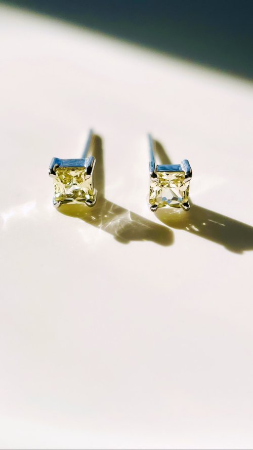 Nozomi Jewelry │尋找美好事物的輕珠寶品牌 黃藍寶耳釘