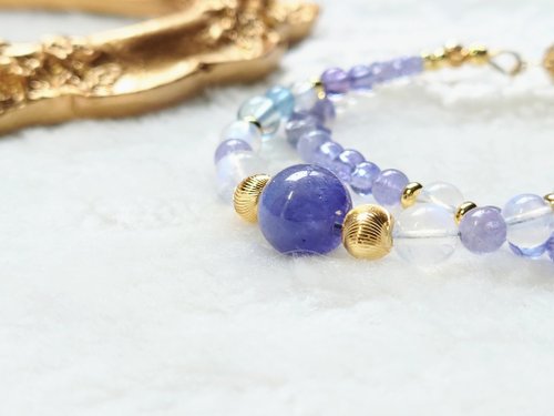 はなゆきページ✧爽やか✧タンザナイト×アクアマリンの2連