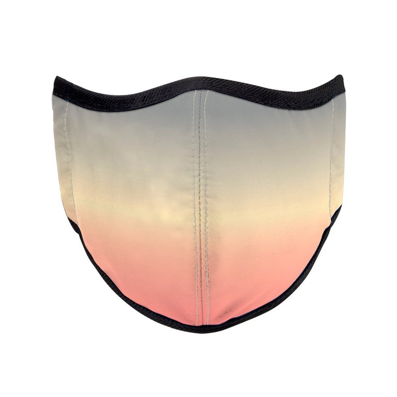 Antibacterial fiber, washable, breathable Double-layer cloth mask_Afterglow - หน้ากาก - วัสดุอื่นๆ หลากหลายสี