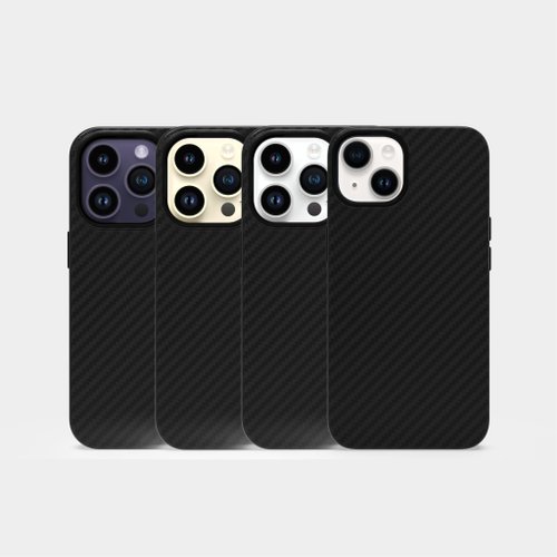 UNIU 官方旗艦館 【UNIU】CUERO 碳纖維皮革殼-磁吸式 iPhone 14/Pro/Plus/Max
