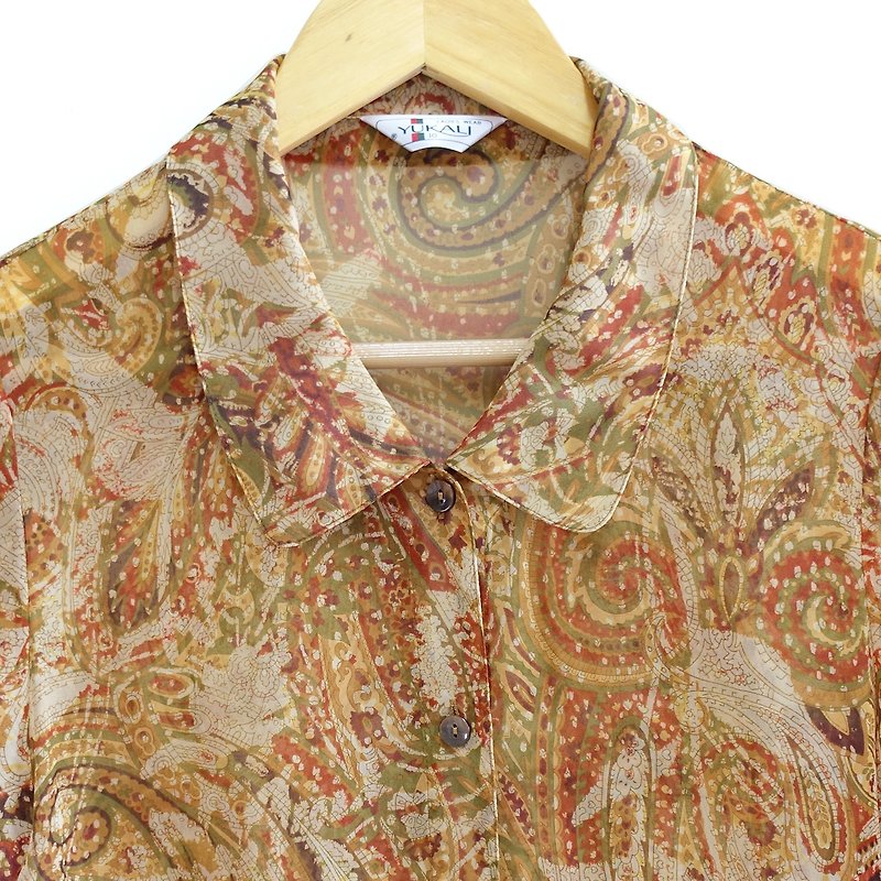 │Slowly│ Flying Dance-Vintage Shirt │vintage. Retro. Literature and Art. - Women's Shirts - Polyester Multicolor