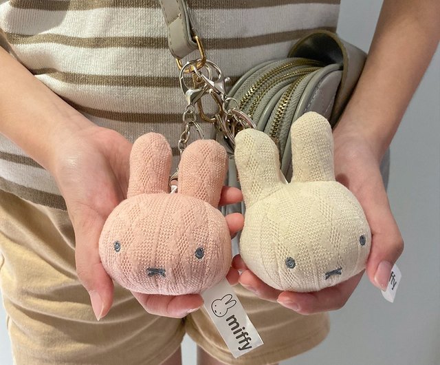 miffy】ニットぬいぐるみ ニットキーホルダー 25cmぬいぐるみ