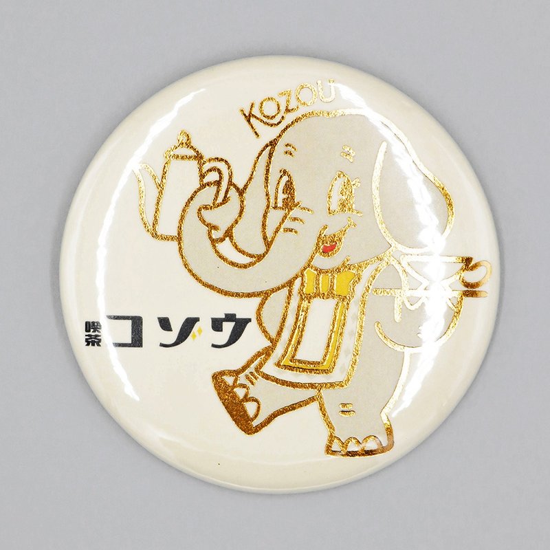 Obiwan 胸章 咖啡小象 - 其他 - 其他材質 金色