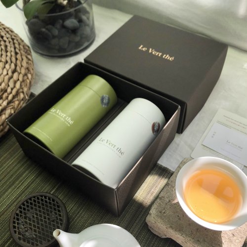 綠茗堂 Le Vert thé 綠茗堂 AVPA法國世界茶葉大賽得獎-茶包罐禮盒