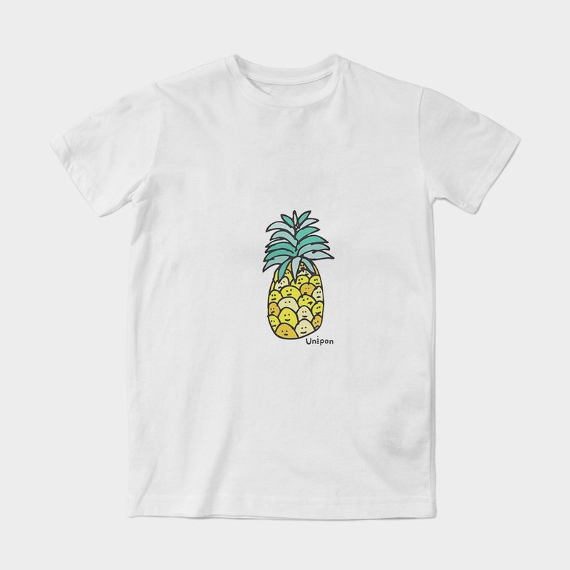 中性短袖T-Shirt 土鳳梨 by UNIPON | A050UT003 - 女 T 恤 - 棉．麻 
