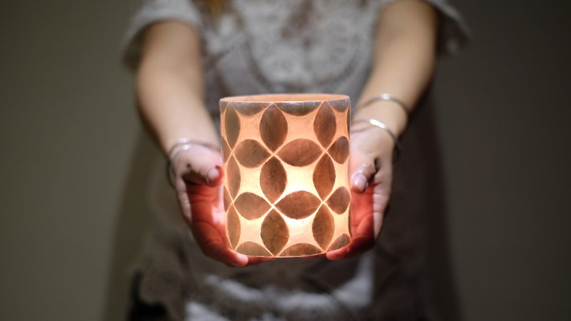 貝殼蠟燭台 - 香氛蠟燭/燭台 - 聚酯纖維 