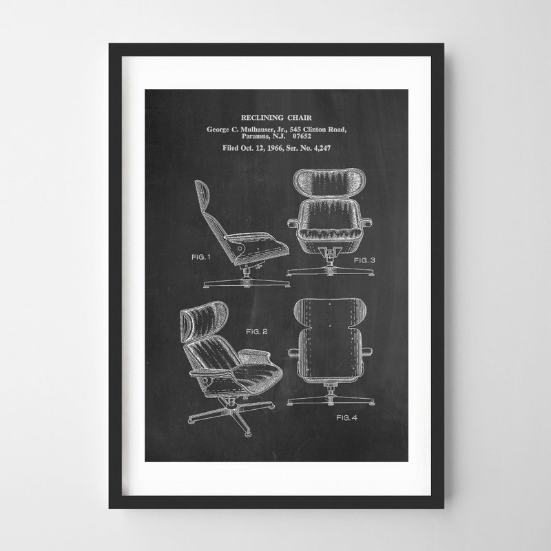 chalkboard print NO.3 畫 佈置 擺飾 臥室 浴室 餐廳 咖啡廳 - 壁貼/牆壁裝飾 - 紙 