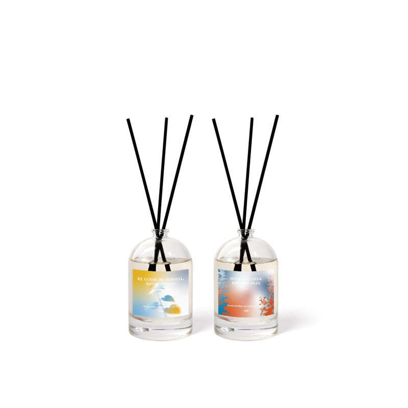 [1,000 yuan Christmas gift] 1+1 S series diffuser bottle spicy fragrance diffuser bottle - น้ำหอม - แก้ว ขาว