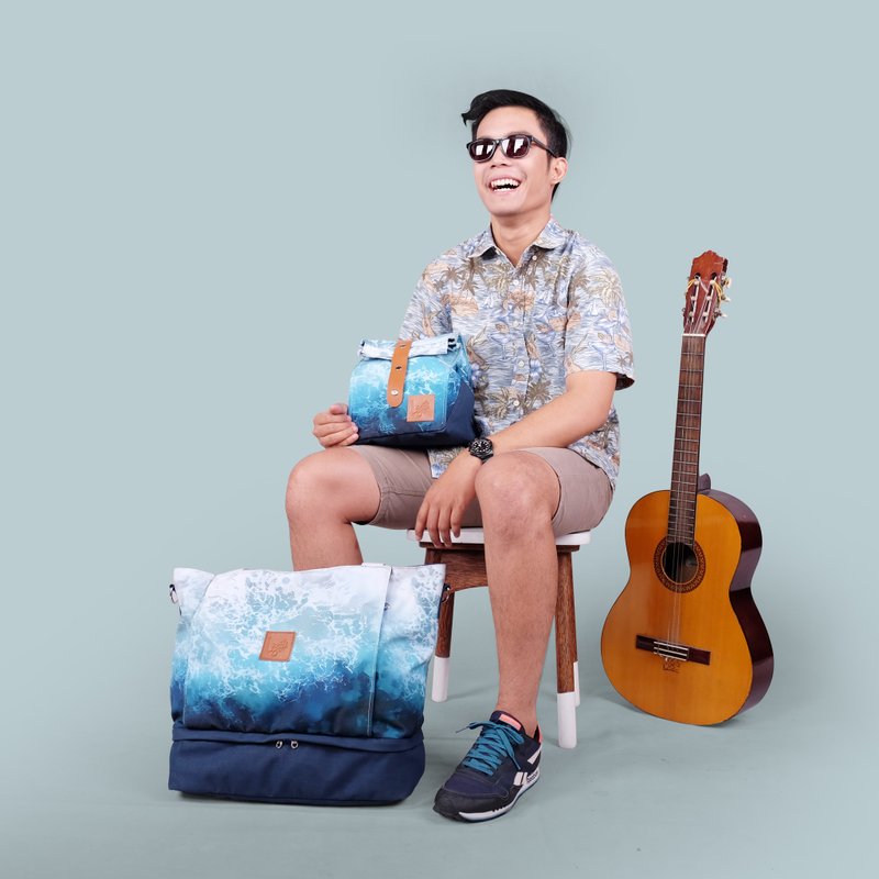 Travelbag - Pluviophile - 側背包/斜背包 - 聚酯纖維 藍色