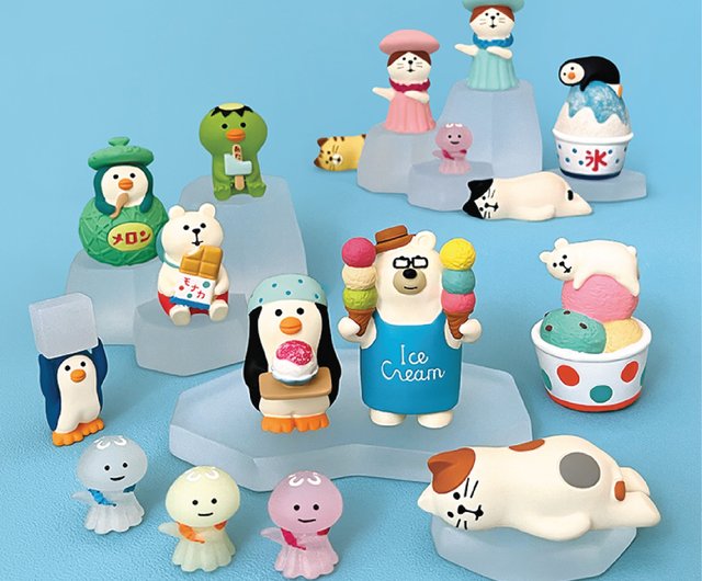 concombre コンコンブル　デコレ　58個まとめ売り 日本デコレ・コンコンブル -かき氷の楽園 - ショップ Decole Concombre