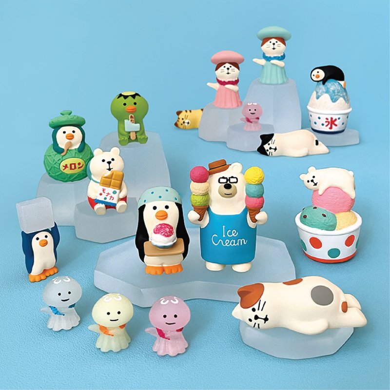 日本Decole Concombre - 刨冰樂園 - 擺飾/家飾品 - 樹脂 多色