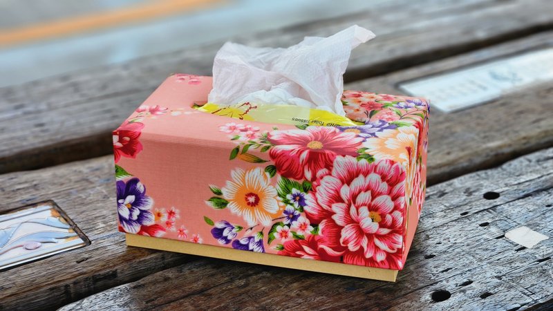 Water-resistant wipeable Tissue Box - Tissue Boxes - Paper 