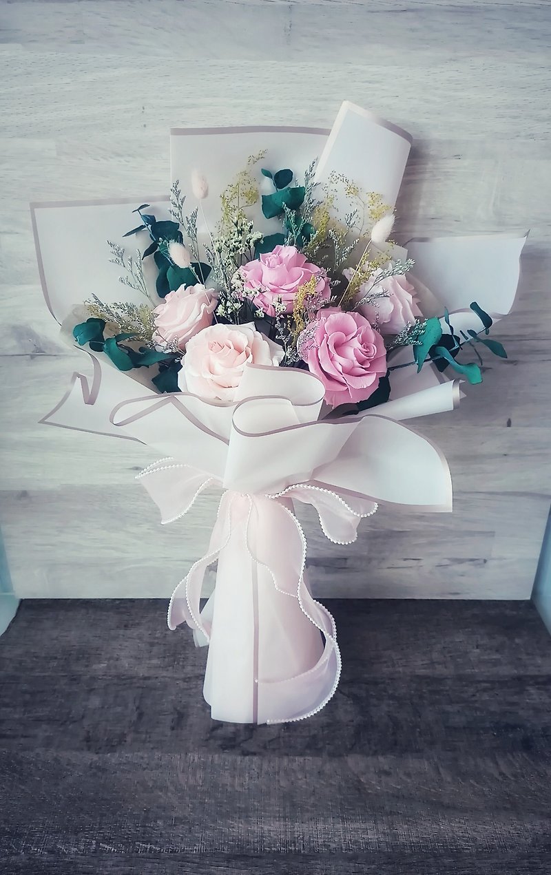 Everlasting bouquet/Proposal bouquet/Birthday/Valentine's Day/Mother's Day/Graduation Ceremony/Confession - Dried Flowers & Bouquets - Plants & Flowers 