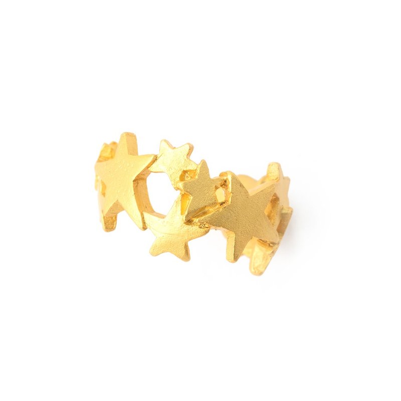 スターイヤーカフ Star Earcuff EC001 - 耳環/耳夾/耳骨夾 - 其他金屬 金色