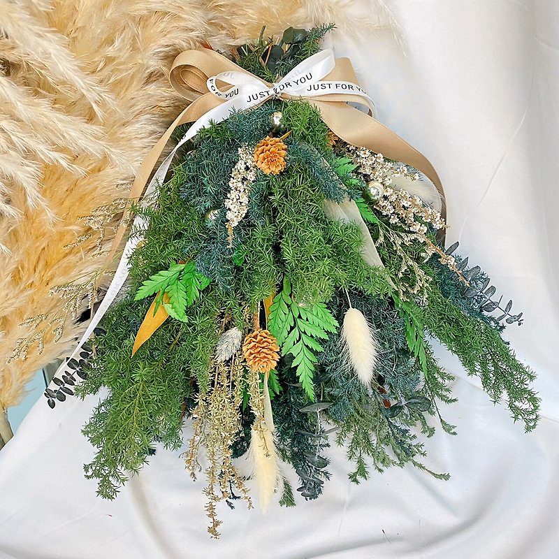 FengFlower [Cedar wall hanging Christmas decoration] No flower/dry flower/decoration - Dried Flowers & Bouquets - Plants & Flowers 