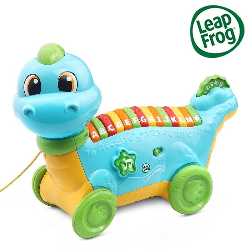 快速到貨-僅限寄送台灣【LeapFrog】ABC小恐龍 - 寶寶/兒童玩具/玩偶 - 塑膠 藍色