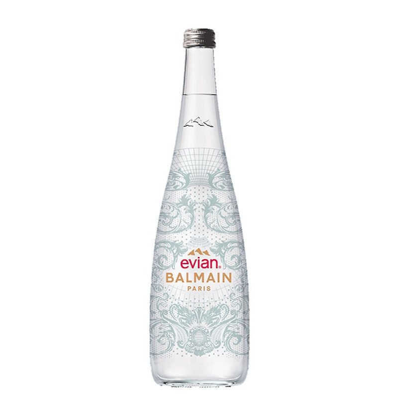 French evian 2023 evian x BALMAIN limited edition commemorative bottle - Health Foods - Other Materials 