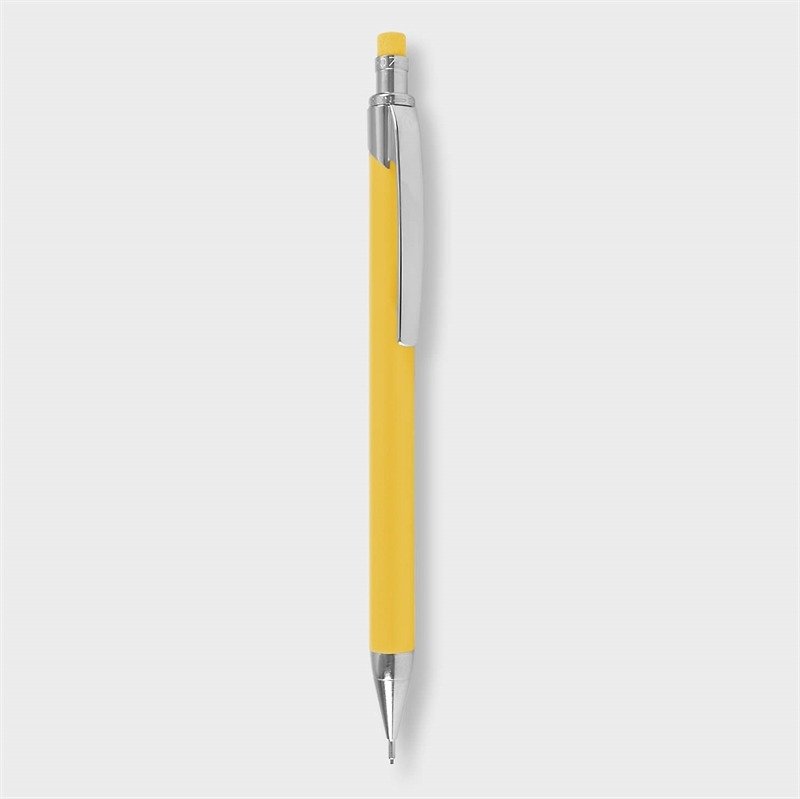 Ballograf | 瑞典筆 Rondo Soft鮮黃 yellow 自動鉛筆 0.7 - 鉛芯筆 - 其他金屬 黃色