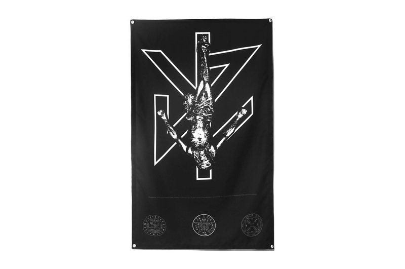 VANDAL 倒吊子符號掛旗 - 海報/掛畫/掛布 - 其他人造纖維 黑色
