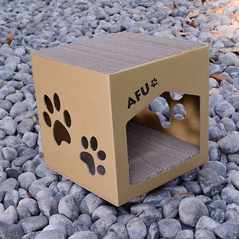 【AFU】貓屋 - 寵物床 - 紙 