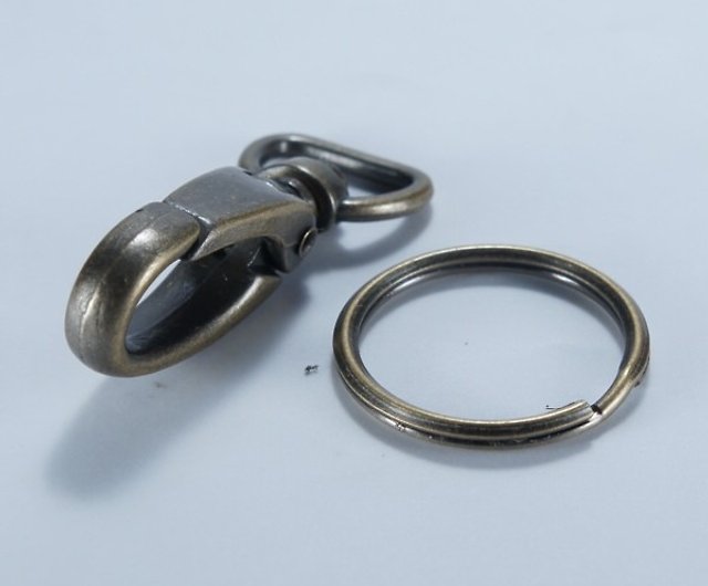 Car key bag hook buckle ring bronze-add 3 items 36 yuan/piece - Shop  markhonor Keychains - Pinkoi