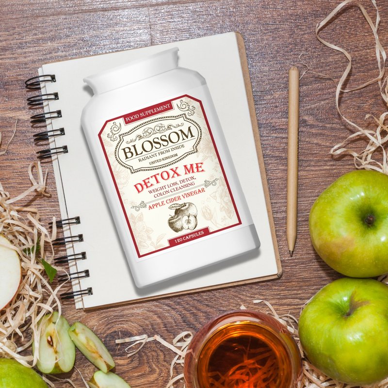 天然果醋 腸道健康 |英國Blossom Detox Me 120粒 - 養生/保健食品/飲品 - 濃縮/萃取物 咖啡色