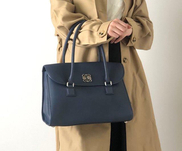 日本直送 名牌中古包 】LOEWE ロエベ ターンロック アナグラム アラモ ...