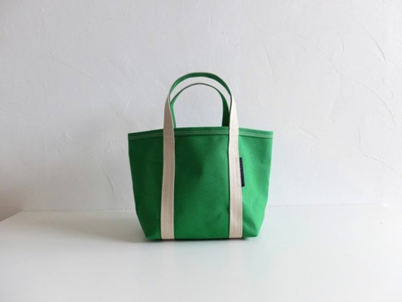 Pinkoi Proxy Purchase -  [Made to order] Tote bag S size green (crisp canvas) - Handbags & Totes - Cotton & Hemp 