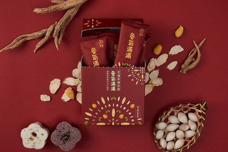 [iTQi Michelin 1 Star] Sugar-free and fragrance-free | Authentic American ginseng and top-notch ginkgo protection power up - Health Foods - Fresh Ingredients Red