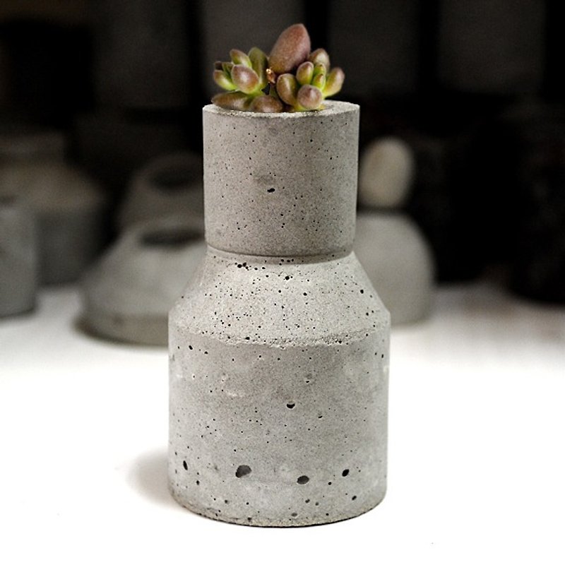 Cement flower. Pots. Pot - อื่นๆ - ปูน 