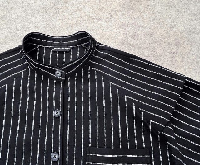 白黒ストライプ シャツ - ショップ Addition X Addition シャツ