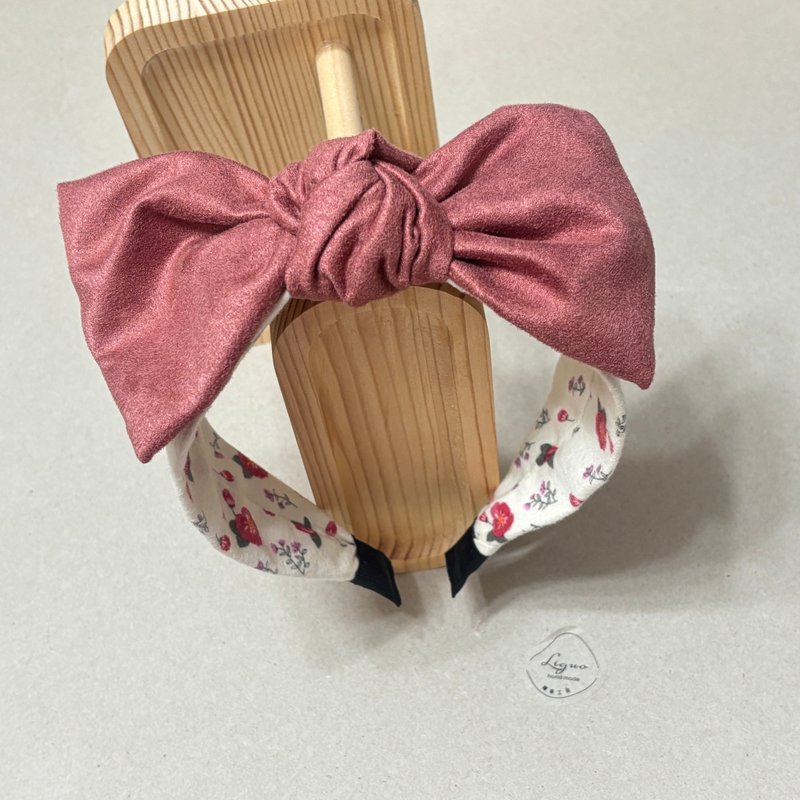 雲華 | リボンヘッドバンド - ヘアアクセサリー - コットン・麻 多色