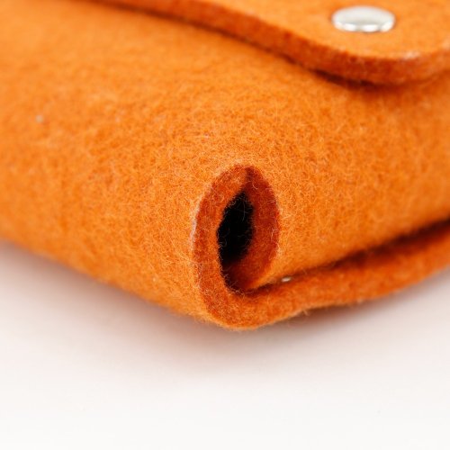 瑠衣@！エルメス エテュイカルトケース トランプケース フェルト オレンジ 瑠衣@様専用！エルメス エテュイカルトケース トランプケース