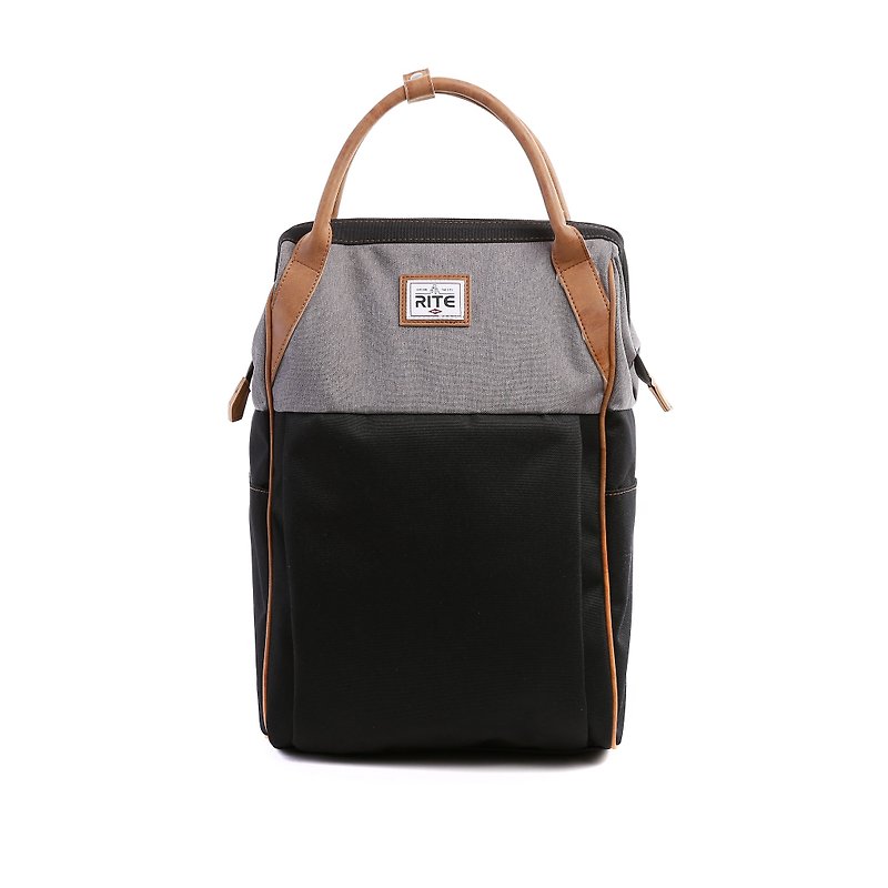 RITE- Urban║ roaming package (L) straight section - gray / black - Backpacks - Waterproof Material Black