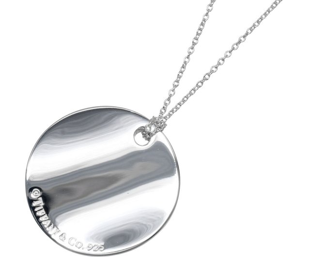 Tiffany&Co. ティファニー ノーツ ラウンド ネックレス 925刻印 Tiffany&Co. ティファニー ノーツ ラウンド ネックレス 925刻印