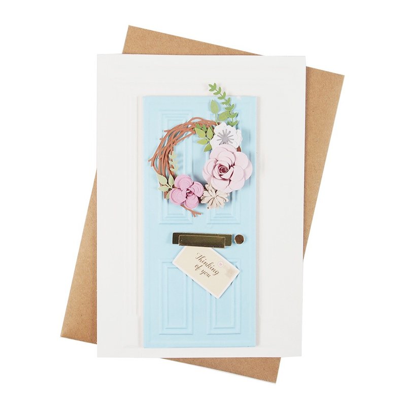 快樂的擁有一切【Hallmark-Signature經典手工卡系列 關懷掛念】 - 卡片/明信片 - 紙 白色