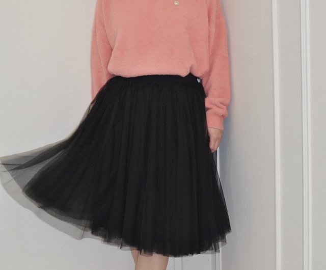 chiffon material skirt