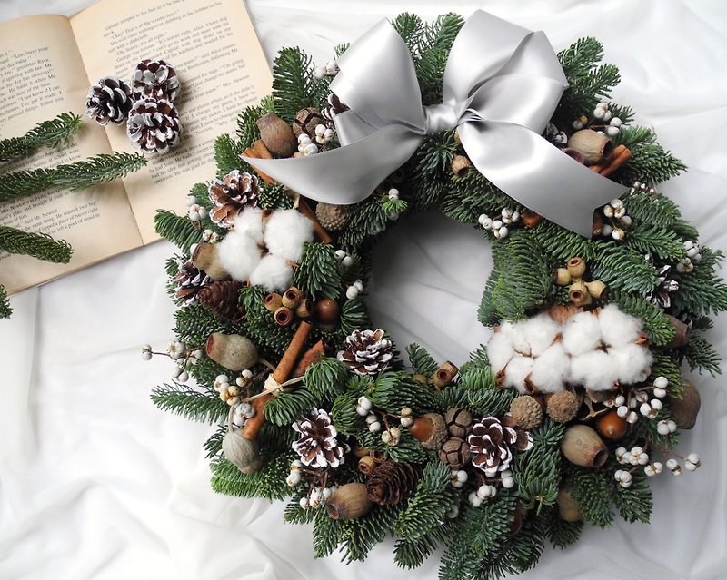 Christmas limited Nobelson wreath - Items for Display - Plants & Flowers Green