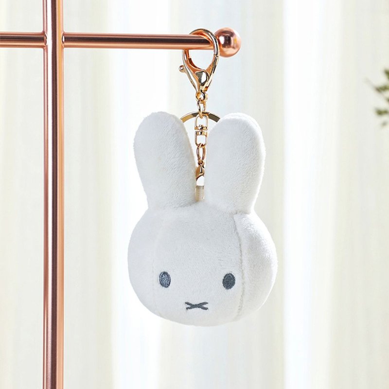 miffy Keychain - White - ที่ห้อยกุญแจ - ผ้าฝ้าย/ผ้าลินิน ขาว