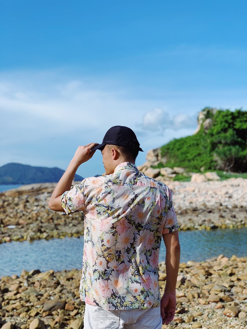 Endless Summer Eternal Hawaiian環保夏威夷襯衫 - 男裝 恤衫 - 環保材質 粉紅色