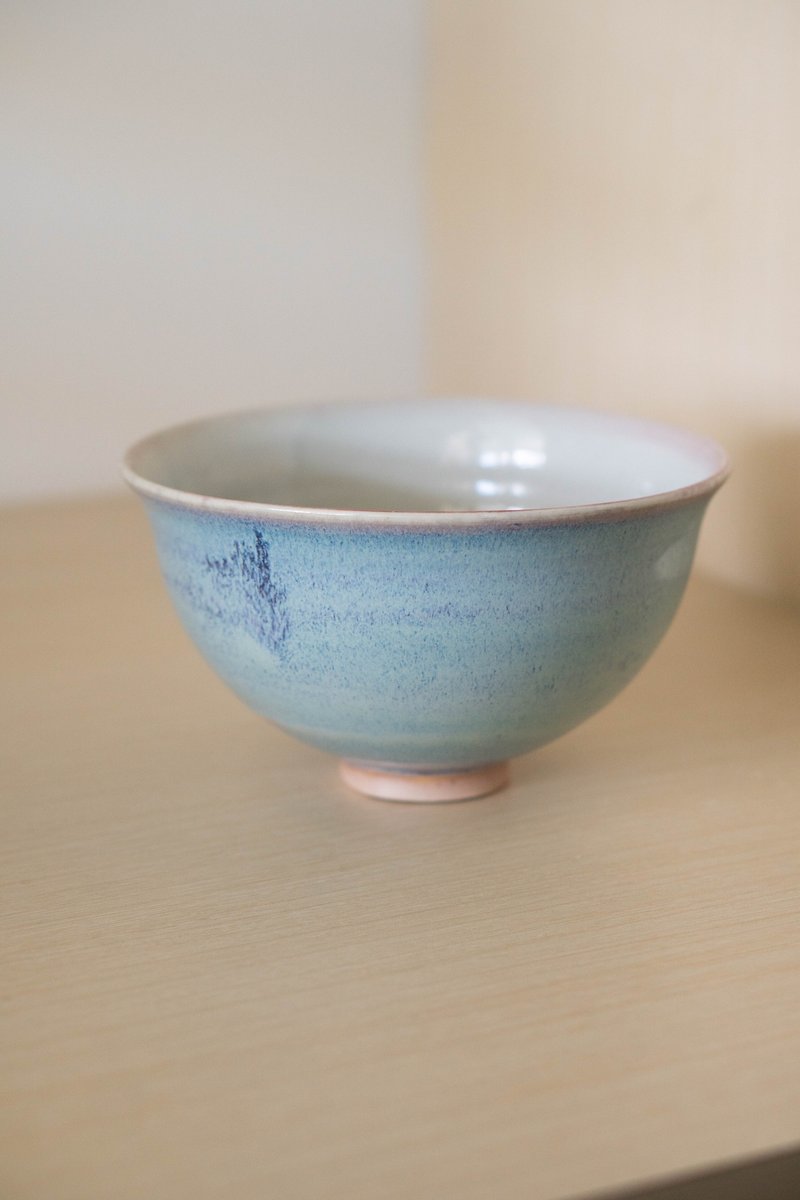 Blue sky sakura bowl - ถ้วยชาม - เครื่องลายคราม สีน้ำเงิน