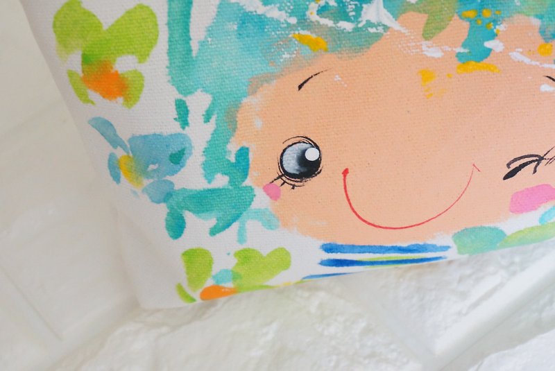 Pure hand-painted universal package (non-printed goods) - Toiletry Bags & Pouches - Cotton & Hemp 