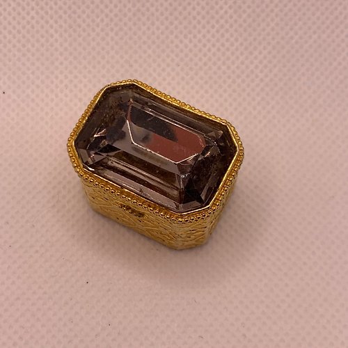 Vintage box’s 老件盒子 Florenza金色紫晶珠寶盒、飾品盒