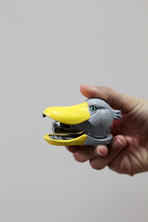 SÜSS Living生活良品 日本Magnets療癒系列 鯨頭鸛造型10號針小釘書機