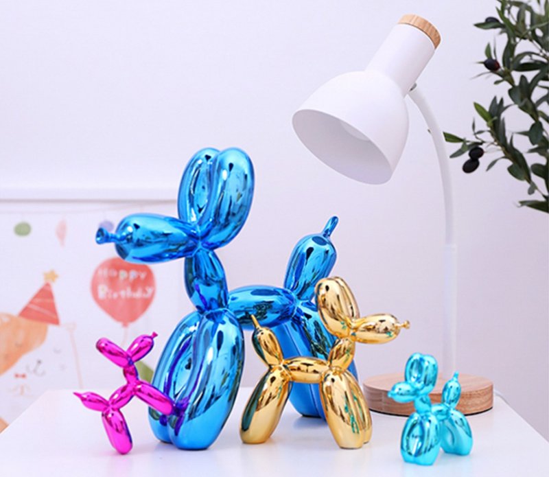 大型氣球狗造型擺飾 - 擺飾/家飾品 - 樹脂 多色