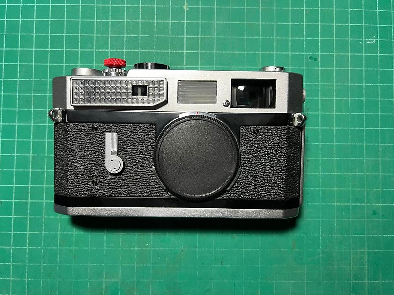 Canon 7 w. Original Leather Case - 相機/拍立得 - 其他金屬 