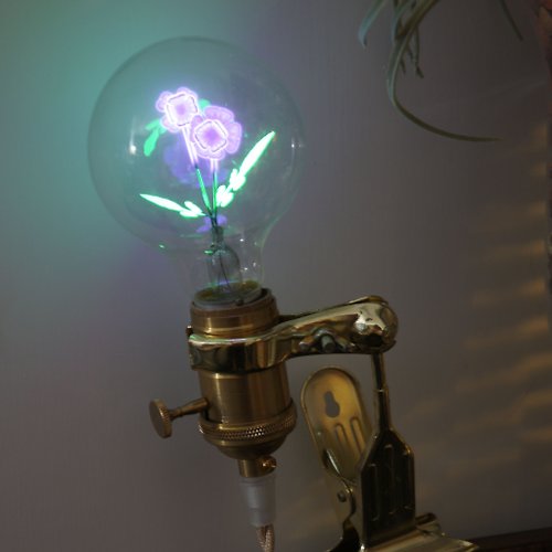 DarkSteve 「演活生命」 夾子小夜燈 - 含1個 燈泡 Edison-Style 愛迪生燈泡